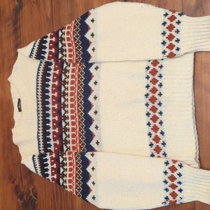 1970s Hilton Sweater beautiful colors used sized medium